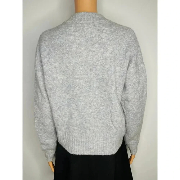 Madewell Women's York Half-Zip Pullover Sweater size S Neutral - Picture 3 of 10